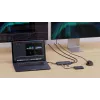 Targus HyperDrive Next káblový USB 3.2 Gen 2 (3.1 Gen 2) Type-C modrý