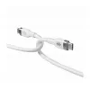 TARGUS Hyper 2m silikónový 240W USB-C nabíjací kábel - biely