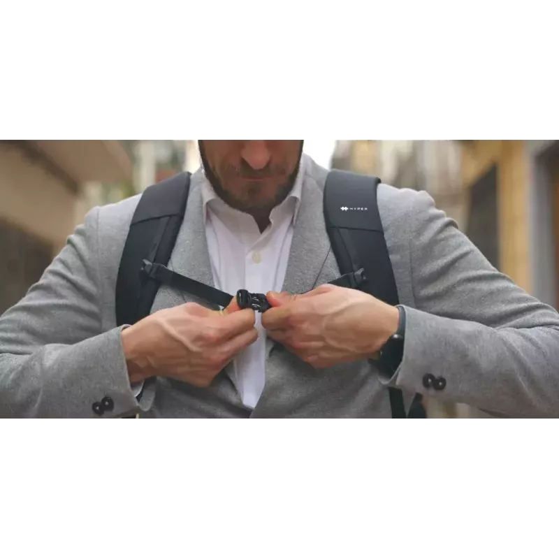 Voľnočasový batoh HYPER HyperPack Pro čierny Cordura nylon 490mm