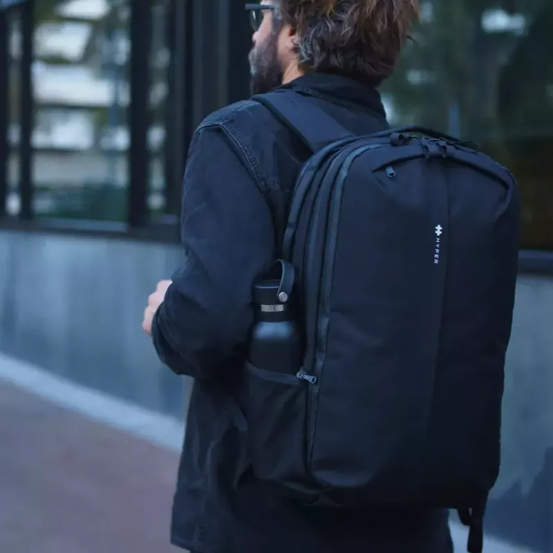 Voľnočasový batoh HYPER HyperPack Pro čierny Cordura nylon 490mm