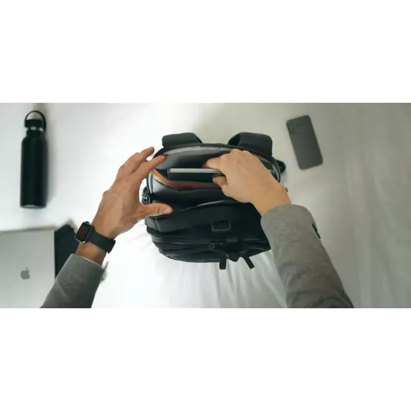 Voľnočasový batoh HYPER HyperPack Pro čierny Cordura nylon 490mm