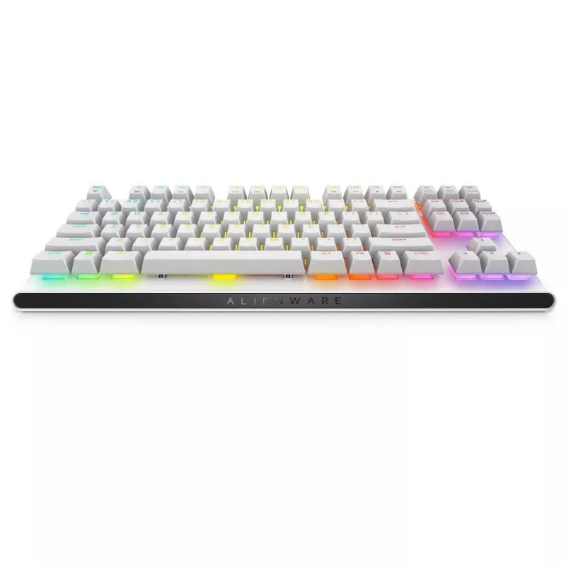 Alienware AW420K klávesnica Gaming USB QWERTY US International biela