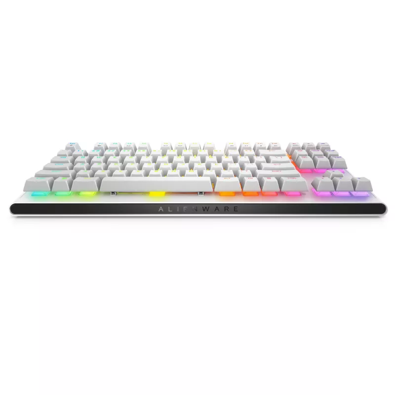 Alienware AW420K klávesnica Gaming USB QWERTY US International biela
