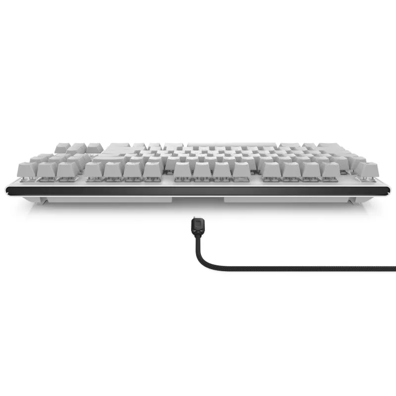 Alienware AW420K klávesnica Gaming USB QWERTY US International biela