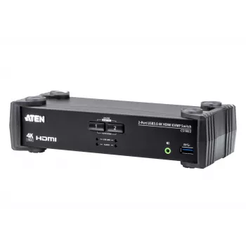 ATEN 2-portový USB 3.0 4K HDMI KVMP™ prepínač s režimom audio mixéra