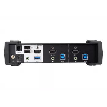 ATEN 2-portový USB 3.0 4K HDMI KVMP™ prepínač s režimom audio mixéra