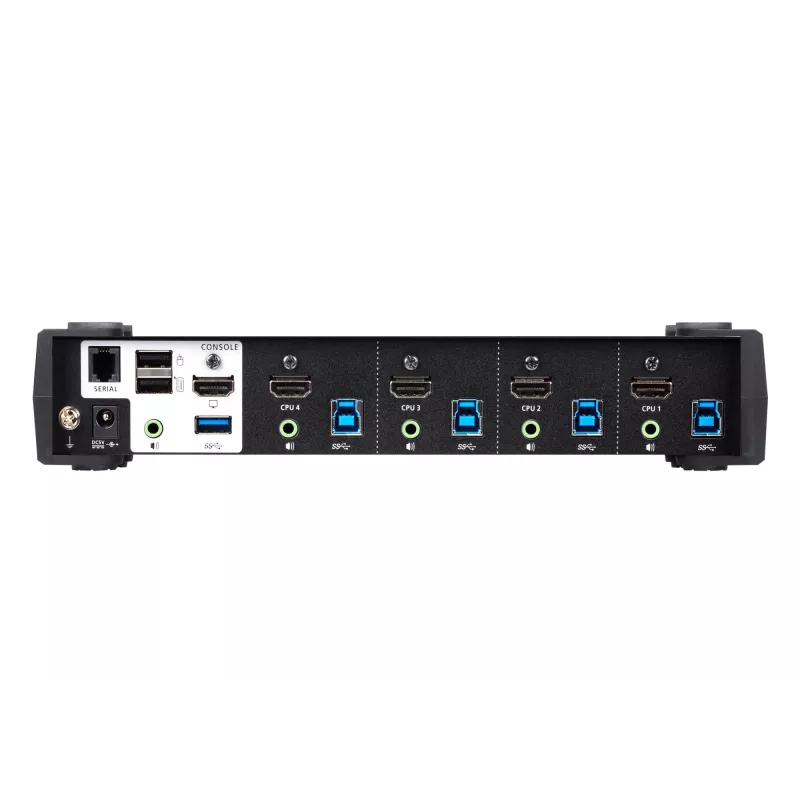 ATEN 4-portový USB 3.0 4K HDMI KVMP™ prepínač s režimom audio mixéra