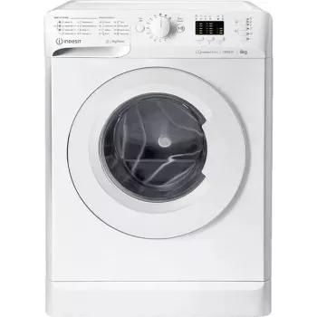 Práčka s predným plnením INDESIT MTWSA 61294 W EE, 6 kg, invertorový motor, energetická trieda C