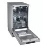 Voľne stojaca umývačka riadu Gorenje GS520E15S, úzka 45 cm, 9 súprav, 47 dB, sivá