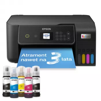 Multifunkčná tlačiareň Epson EcoTank L3280 atramentová farebná tlač, A4, 5760×1440 dpi, Wi‑Fi, čierna