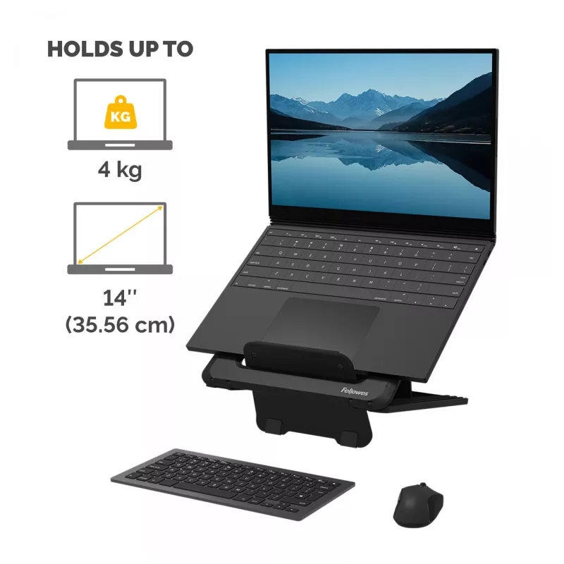 Fellowes stojan na notebook na stôl - Breyta nastaviteľný podstavec na notebook