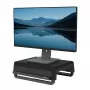 Fellowes stojan na počítačový monitor s 3 nastaveniami výšky - Breyta podstavec na monitor so správou káblov - ergonomický nastaviteľný stojan na monitor pre počítač - Max. hmotnosť 15 kg - čierny