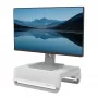 Fellowes Breyta 100016561 podstavec pod monitor, 3 nastavenia výšky, prenosný s rukoväťou, biely