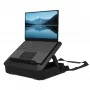 Fellowes taška na notebook s integrovaným stojanom na notebook - Breyta uzamykateľná taška na notebook pre hybridnú prácu & notebooky do 14 palcov/4 kg - čierna