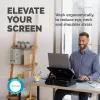 Fellowes taška na notebook s integrovaným stojanom na notebook - Breyta uzamykateľná taška na notebook pre hybridnú prácu & notebooky do 14 palcov/4 kg - čierna