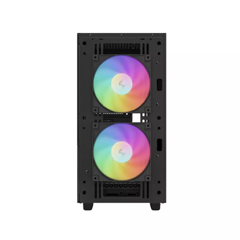 DeepCool CH360 DIGITAL R-CH360-BKAPE3D-G-1 počítačová skriňa Micro Tower, micro ATX/Mini-ITX, tvrdené sklo, čierna