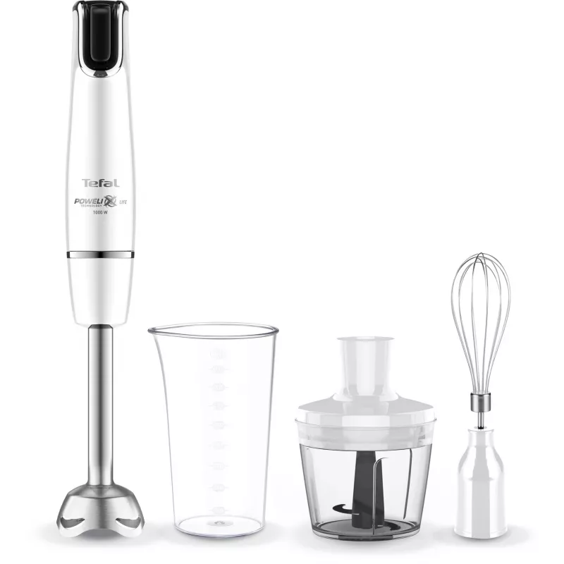 Tefal InfinyForce HB9441 0,8 l tyčový mixér 1000 W biely