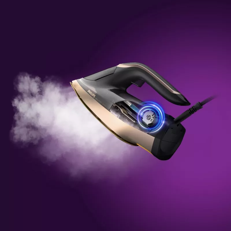 Philips DST8041/80 žehlička parná žehlička SteamGlide Elite žehliaca plocha 3000 W čierna