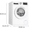 Práčka Bosch WGG244ZMSN, predné plnenie 9 kg, energetická trieda A