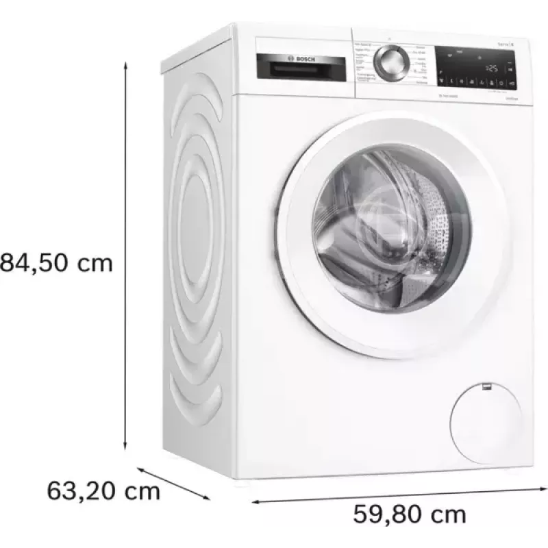 Práčka Bosch WGG244ZMSN, predné plnenie 9 kg, energetická trieda A