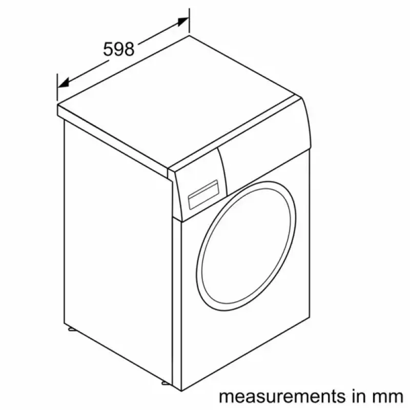 Práčka Bosch WGG244ZMSN, predné plnenie 9 kg, energetická trieda A