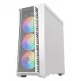 COOLER MASTER skriňa Masterbox Lite 520 Mesh Midi Tower biela