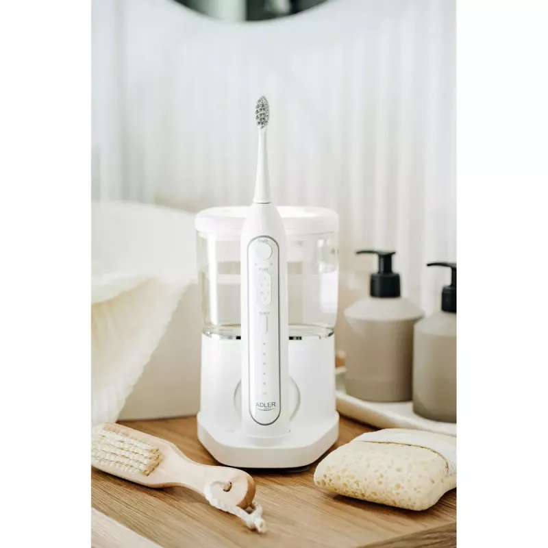 Zubná kefka Adler 2-in-1 vodná zubná niť Sonic Brush AD 2180w