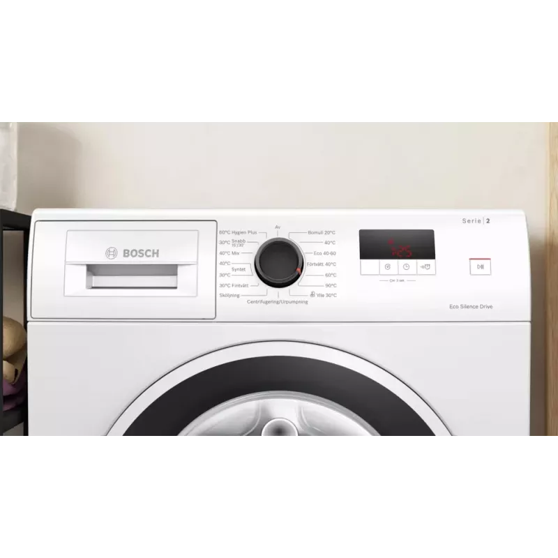 Bosch Serie 2 WGE0240ASN práčka s predným plnením 7 kg 1351 ot/min biela