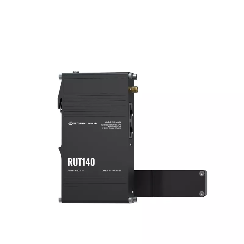 Priemyselný router Teltonika RUT140 2x RJ45 100Mb/s IP30