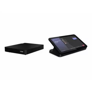 Konferenčný ovládač Lenovo ThinkSmart 12QL0004MT pre Zoom, kompaktné čierne zariadenie na riadenie stretnutí