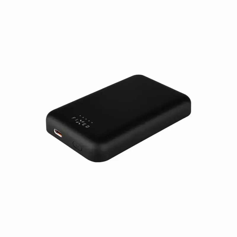 Prenosná powerbanka FIXED MagZen 6000 mAh – čierna, USB výstup pre smartfóny a tablety