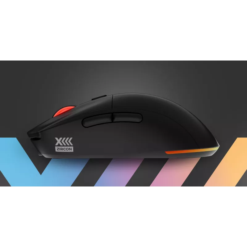 GENESIS Zircon XIII myš Gaming obojručná RF Wireless + USB Type-C optická 26000 DPI