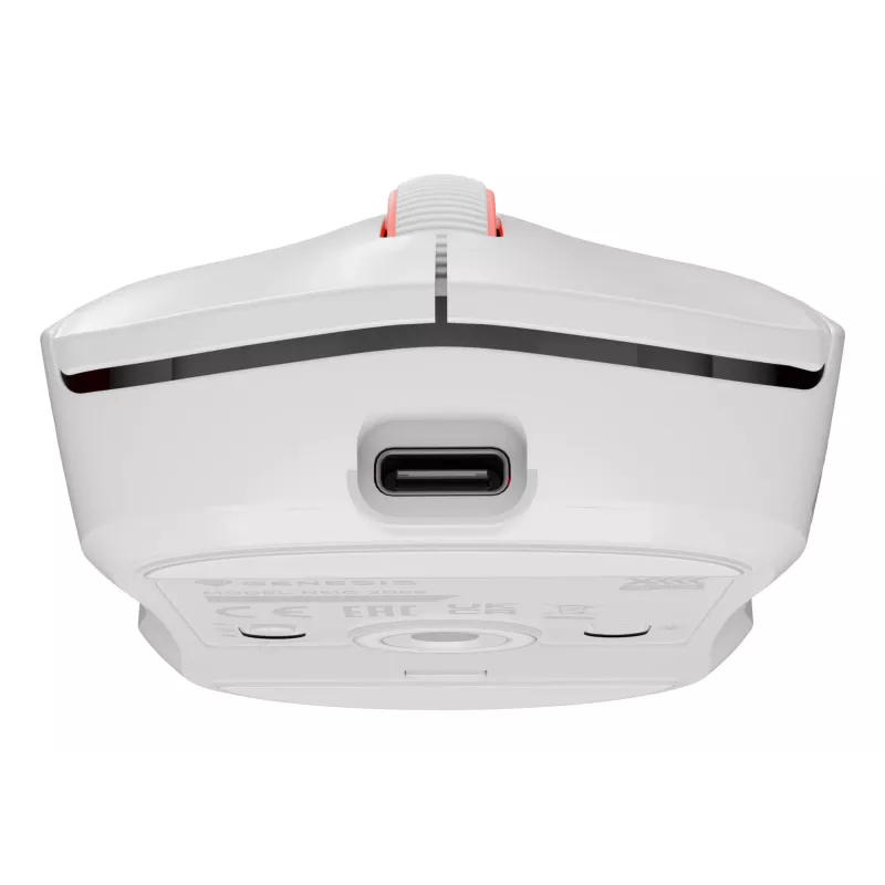 GENESIS Zircon XIII myš Gaming obojručná RF Wireless + USB Type-C optická 26000 DPI