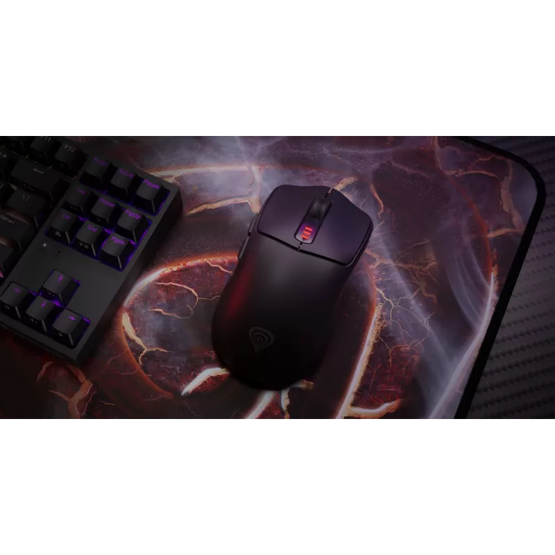 GENESIS Zircon 500 myš Gaming pravácka RF Wireless + Bluetooth + USB Type-C optická 10000 DPI