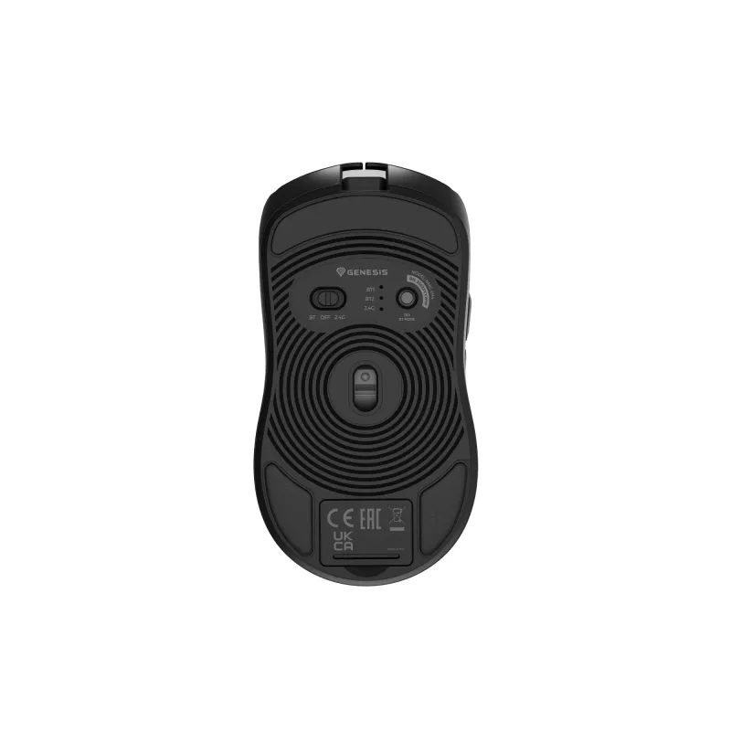 GENESIS Zircon 500 myš Gaming pravácka RF Wireless + Bluetooth + USB Type-C optická 10000 DPI
