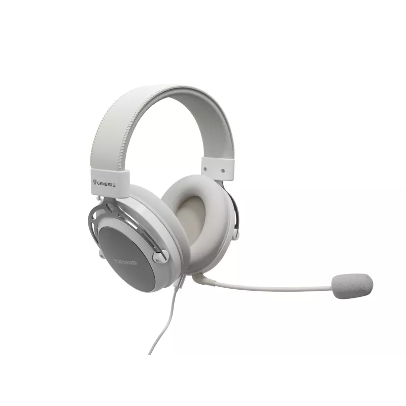 GENESIS Toron 301 headset káblový cez hlavu Gaming biely
