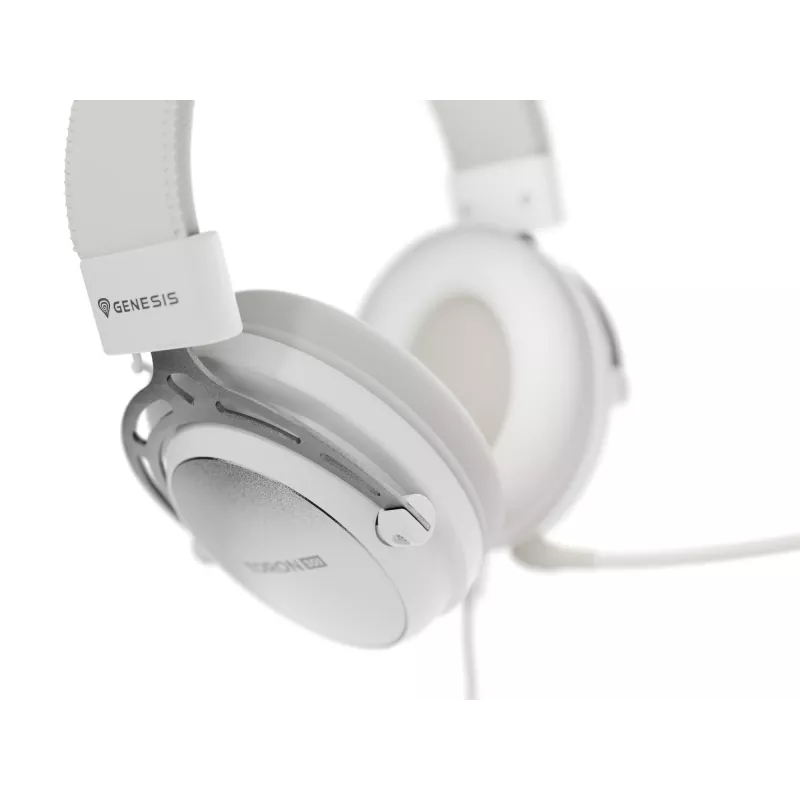 GENESIS Toron 301 headset káblový cez hlavu Gaming biely
