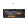 Genesis Thor 230 TKL drôtová mechanická herná klávesnica, US, Anchor Gray Negative, Outemu Red