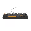 Genesis Thor 230 TKL drôtová mechanická herná klávesnica, US, Anchor Gray Negative, Outemu Red