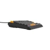 Genesis Thor 230 TKL drôtová mechanická herná klávesnica, US, Anchor Gray Negative, Outemu Red