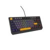 Genesis Thor 230 TKL drôtová mechanická herná klávesnica, US, Anchor Gray Negative, Outemu Red