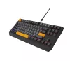 Genesis Thor 230 TKL drôtová mechanická herná klávesnica, US, Anchor Gray Negative, Outemu Red
