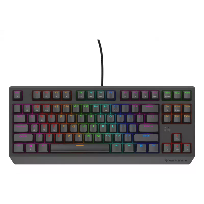 GENESIS Thor 230 TKL Lite klávesnica Gaming USB QWERTY anglická čierna