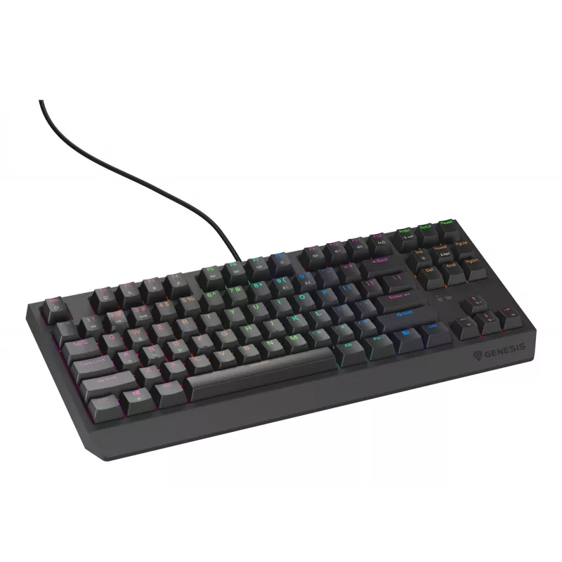 GENESIS Thor 230 TKL Lite klávesnica Gaming USB QWERTY anglická čierna