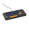 GENESIS THOR 230 TKL klávesnica Gaming USB + RF Wireless + Bluetooth QWERTY čierna, modrá, sivá, oranžová