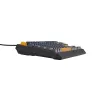GENESIS THOR 230 TKL klávesnica Gaming USB + RF Wireless + Bluetooth QWERTY čierna, modrá, sivá, oranžová