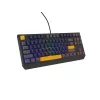 GENESIS THOR 230 TKL klávesnica Gaming USB + RF Wireless + Bluetooth QWERTY čierna, modrá, sivá, oranžová