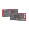 GENESIS THOR 230 TKL klávesnica Gaming USB + RF Wireless + Bluetooth QWERTY čierna, modrá, sivá, oranžová