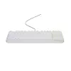 Genesis Thor 230 TKL drôtová mechanická herná klávesnica, US, biela, Outemu Brown