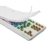 Genesis Thor 230 TKL drôtová mechanická herná klávesnica, US, biela, Outemu Brown